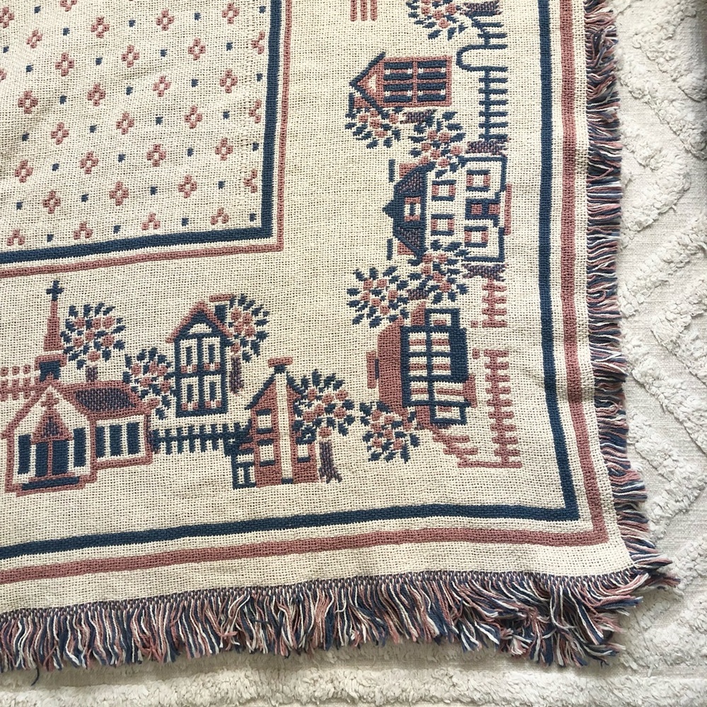 Vintage Tapestry Throw Blanket